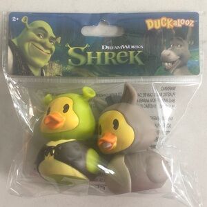 DreamWorks Shrek Rubber Duck Duo - Green and Gray